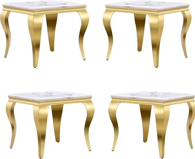 End Table, Glam Stable End Table by AnewsunFurniture
