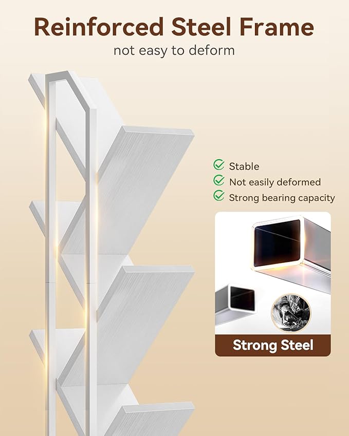 Casaottima White Tree Bookshelf - Image 6