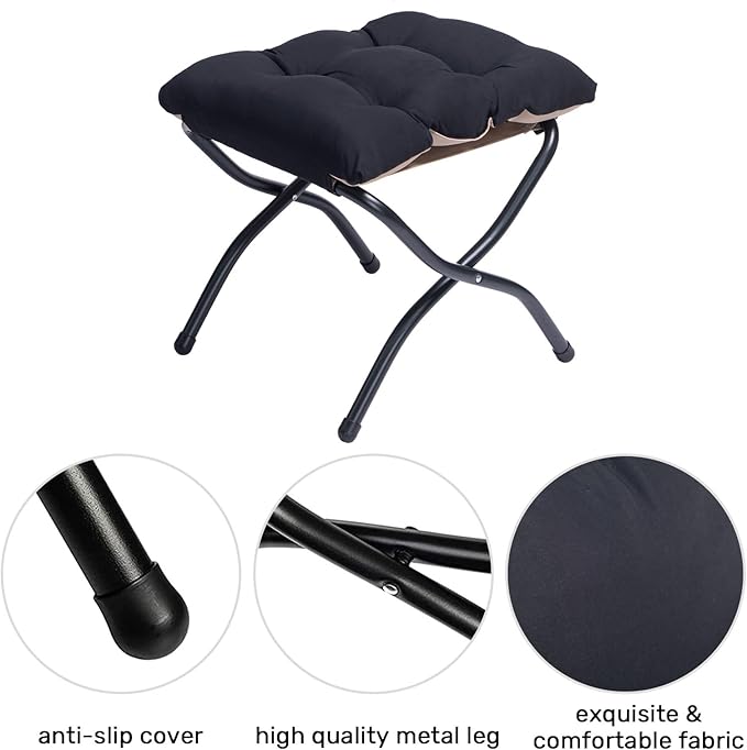 HollyHOME Fabric Lazy Chair - Image 6