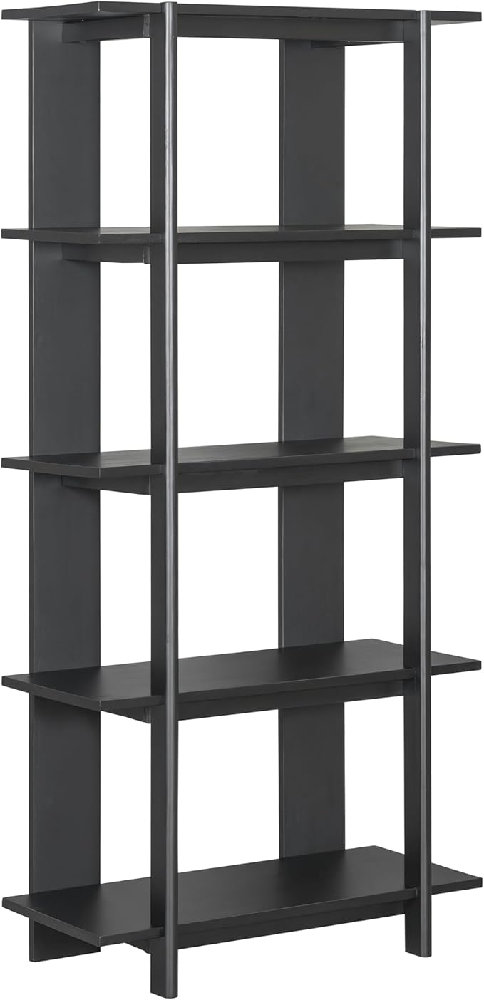 Christopher Knight Home Milio Modern 4 Shelf Bookcase, Acacia Solid Wood Book - Image 7