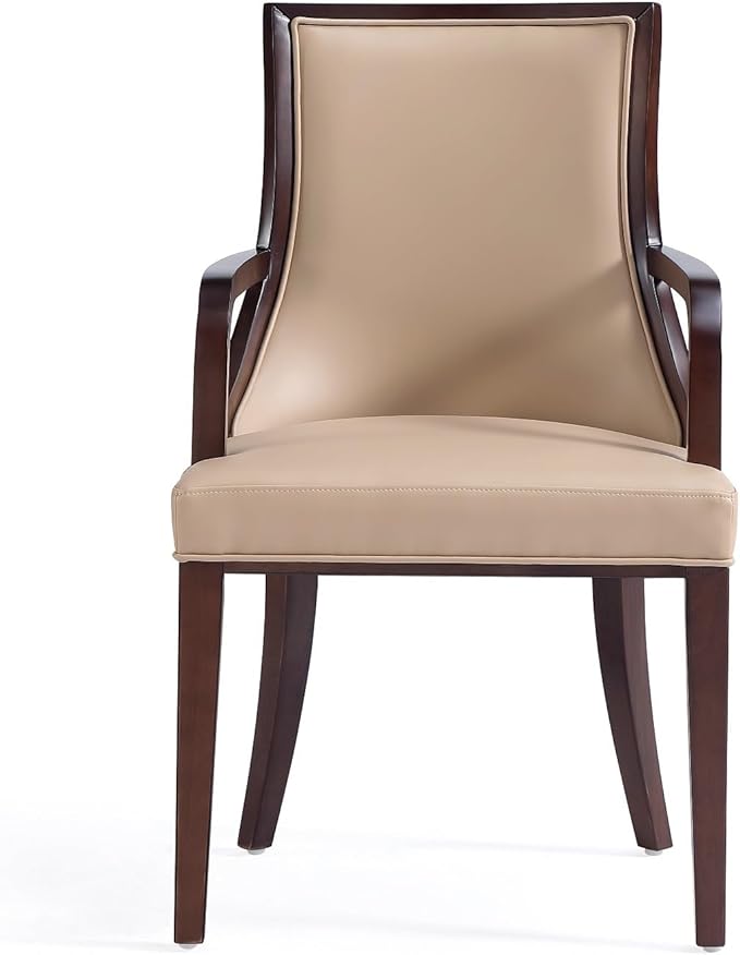 Manhattan Comfort Grand Faux Leather Dining Chairs - Image 4