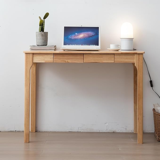 Solid Wood Desk, Gaming Study Home Office Desks by Unknown