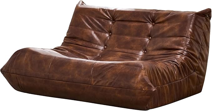 Hobestluk Bean Bag Chair Giant Bean Bag Sofa 2 Seater Bean Bag Chairs - Image 8