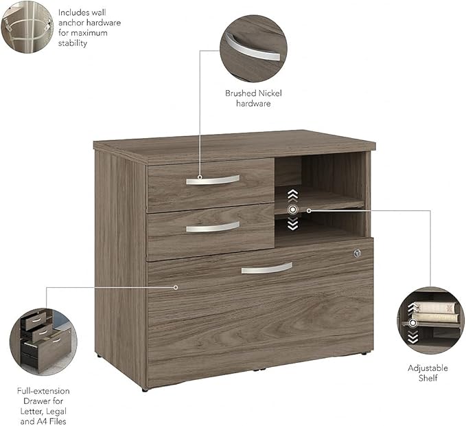 Bush Business Furniture Studio C Office Storage Cabinet - Image 4