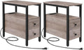 HOOBRO Set of 2 End Tables by HOOBRO