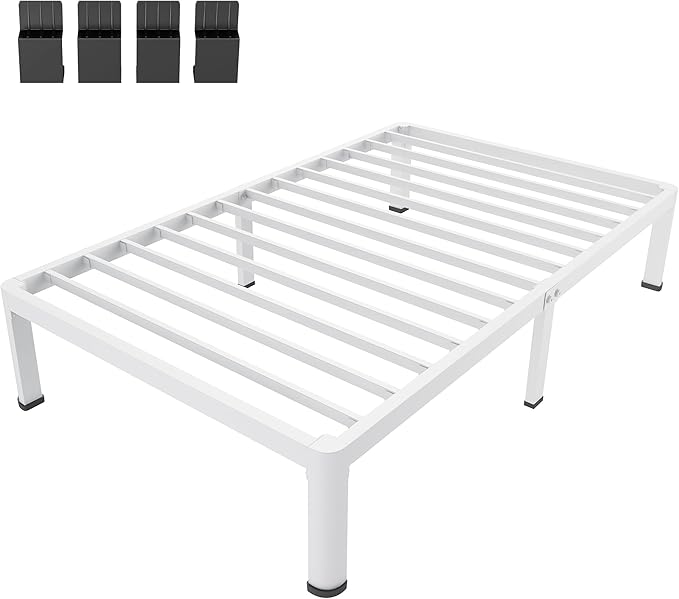 MAF 18 Inch Twin XL Bed Frames White - Image 7