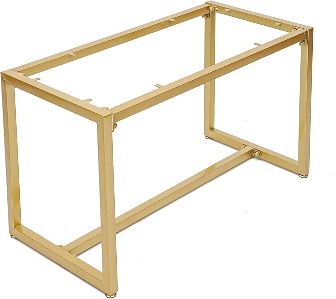 Gold 2-Piece Set Retail Display Tables Modern Nesting Tables - Image 7