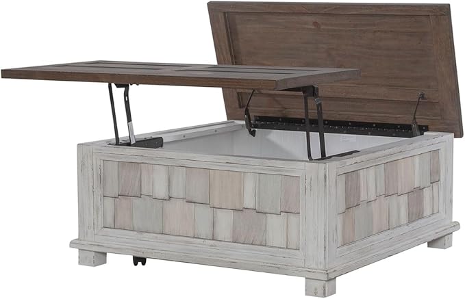 Liberty Furniture River Place Living Room Lift Top Storage Cocktail Table - Image 7