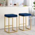 24KF Contemporary Counter Height Bar Stool Set of 2 by WEMARTHOMEDECOR