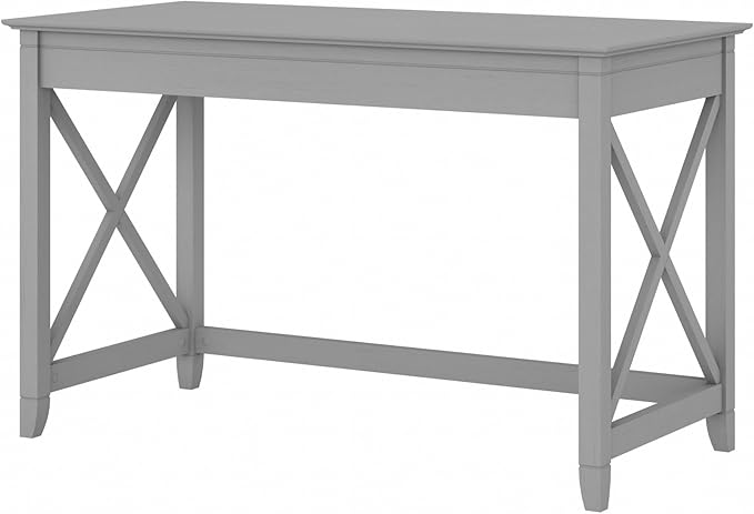 Bush Furniture Key West 48W Writing Desk in Cape Cod Gray by BushHome