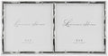 Lawrence Frames 4x4 Double Silver Metal Picture Frame by LawrenceFrames