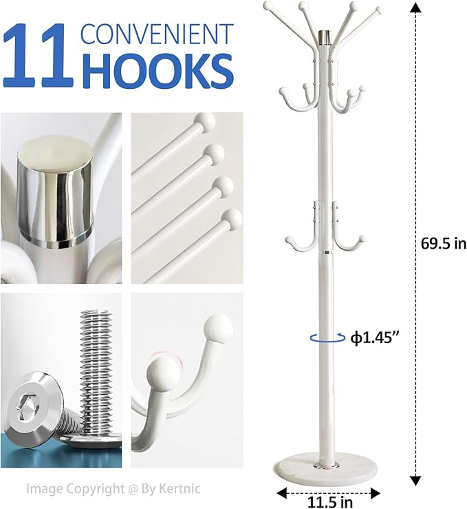 Kertnic Modern Coat Rack Freestanding - Image 3