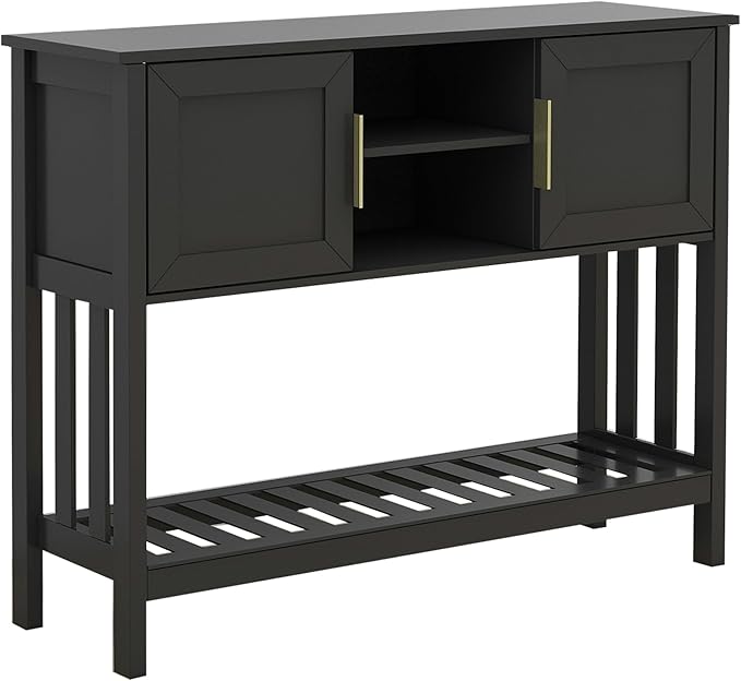 TaoHFE Console Table with Storage with Doors, Entryway Console Table with Doors - Image 8