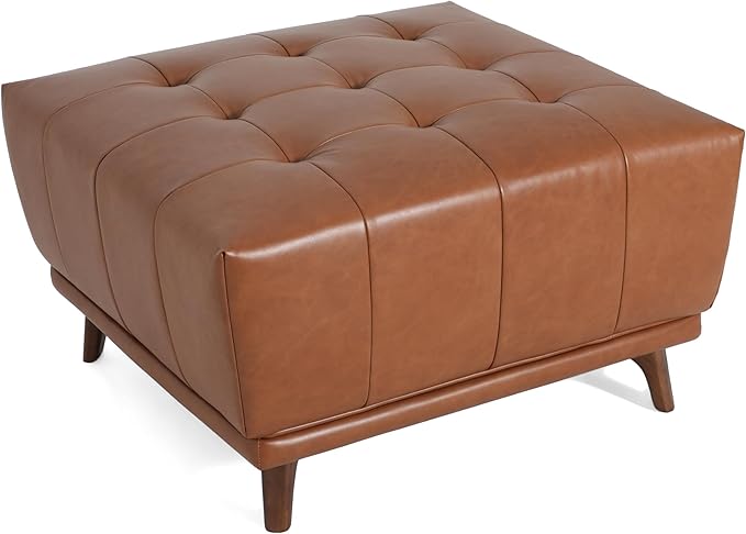 Christopher Knight Home Kinsley Square Ottoman Footstool, Ottoman Chair - Image 5