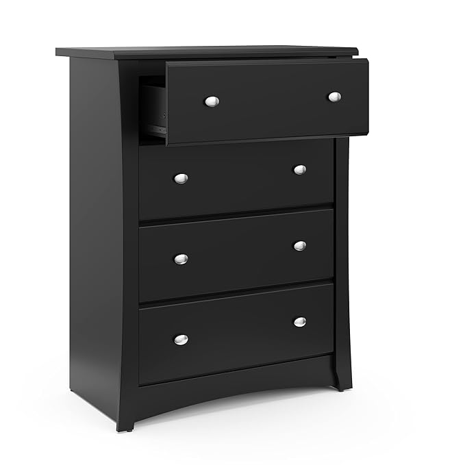 Storkcraft Crescent 4 Drawer Chest – GREENGUARD Gold Certified, Easy-to-Match - Image 3