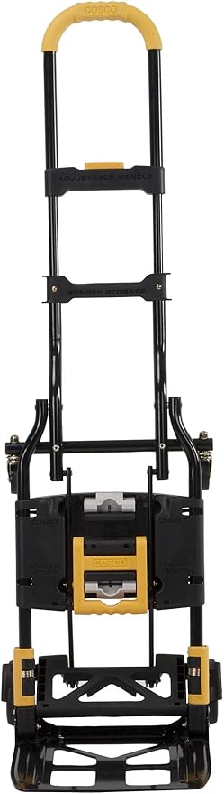 COSCO 12225YGB1E 2-in-1 Folding Hand Truck, 300 lb. Capacity - Image 8