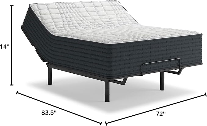 Signature Design by Ashley Hybrid 1400 14 Inch Extra Plush Gel Memory Foam - Image 3