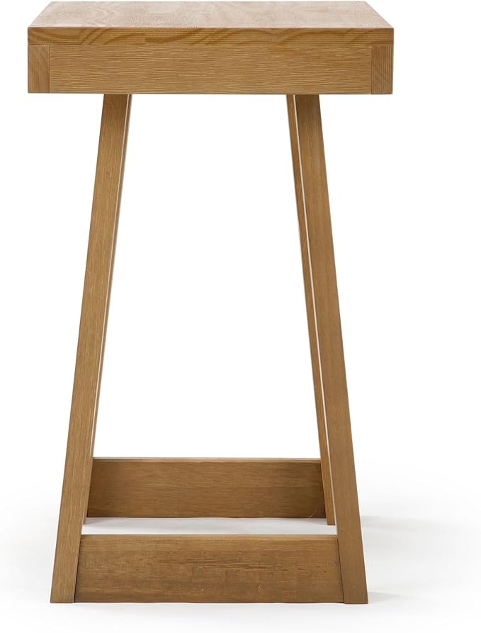 Plank+Beam Classic Rectangular Side Table, Slim Side Table - Image 6