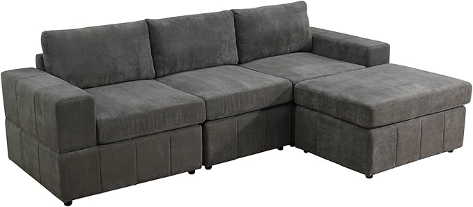 Sectional Couches for Living Room, 102″ Modular Sectional Sofa - Image 7