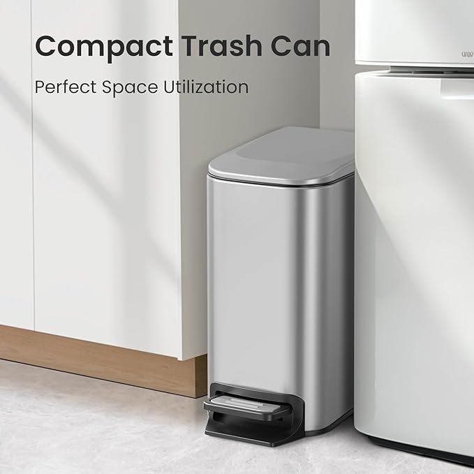 Cesun Small Bathroom Trash Can - Image 3
