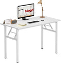 Need Folding Desk for Home Office 39-3/8" Length Modern Folding Table Computer by Need
