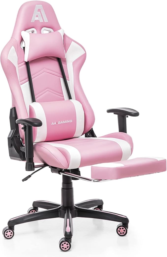 AA Products Gaming Chair Ergonomic High Back Computer Racing Chair Adjustable by AAPRODUCTSINC