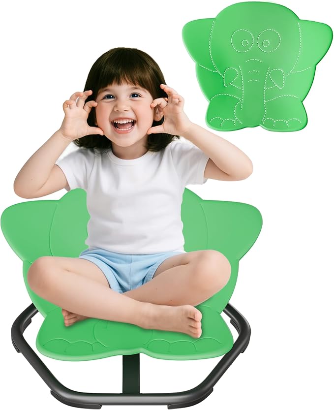 Spinning Chair for Autistic Kids, Sit and Spin, Sensory Toys for Kids by Unknown