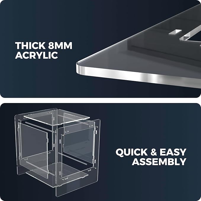 Clear Acrylic Night Stand, Modern Bedroom Night Stand - Image 4