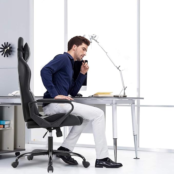 PC Gaming Chair Ergonomic Office Chair Cheap Desk Chair Executive Task Computer - Image 7