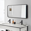 ANDY STAR Wall Mirror for Bathroom, 24x40 Inch Bathroom Vanity Mirror, Tube by ANDYSTAR
