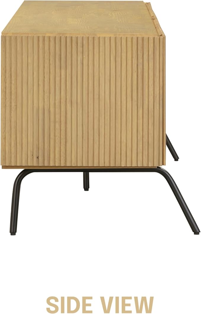 NTC Veil TV Stand with 4 Doors for TVs up to 75’’, Media Console with Vertical - Image 8