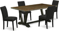 East West Furniture V677AB624-5 5 Piece Dinette Set Includes a Rectangle Dining by EastWestFurniture