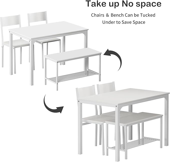 SogesHome 4-Piece Dining Table Set - Image 4