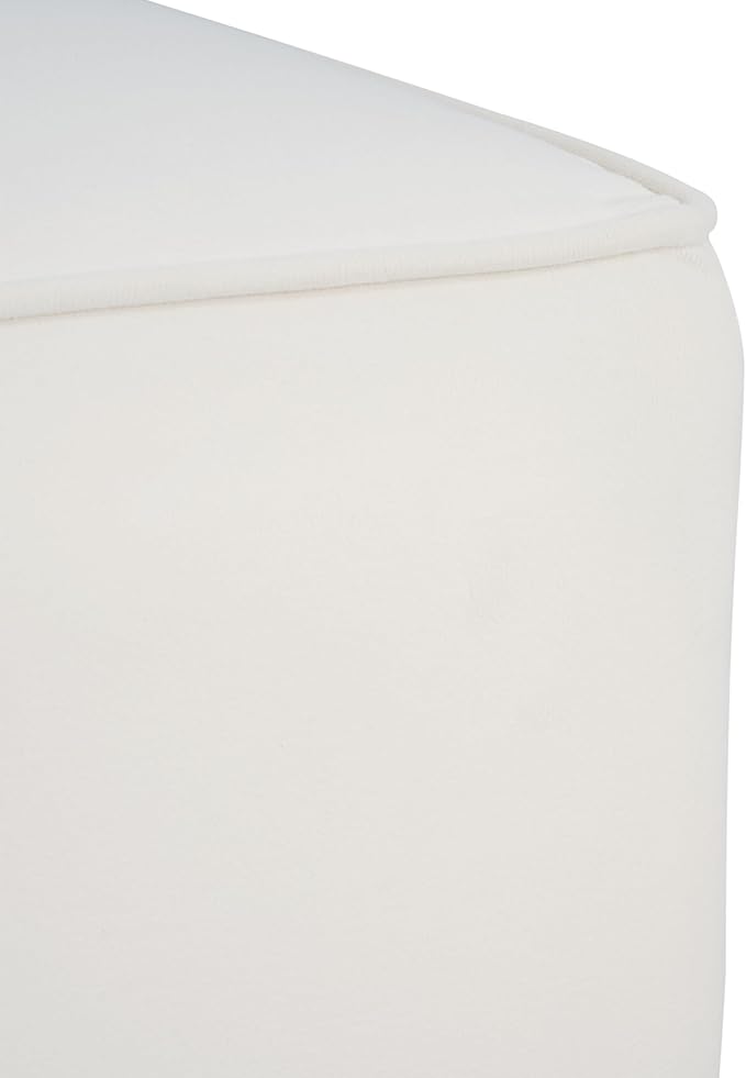 Christopher Knight Home Isa Velvet Ottoman Footstool, Square Pouf Poufee - Image 9