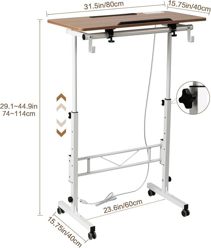 SIDUCAL Standing Desk Height Adjustable - Image 2