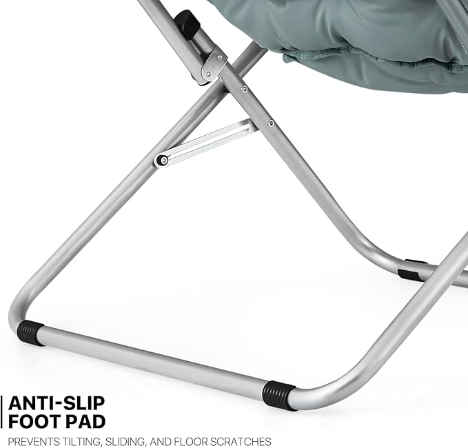 MoNiBloom Round Folding Saucer Chair - Image 8