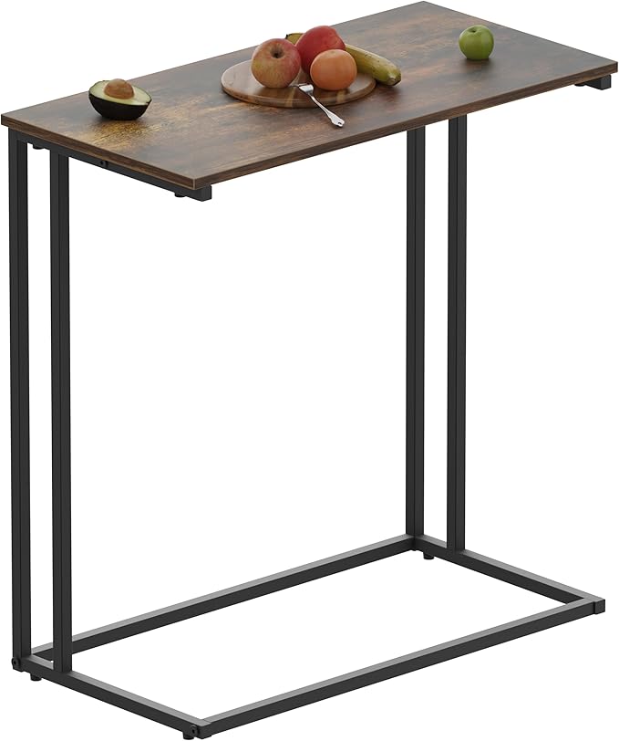 C-Shaped Side Table, Modern End Table by CAMOAT