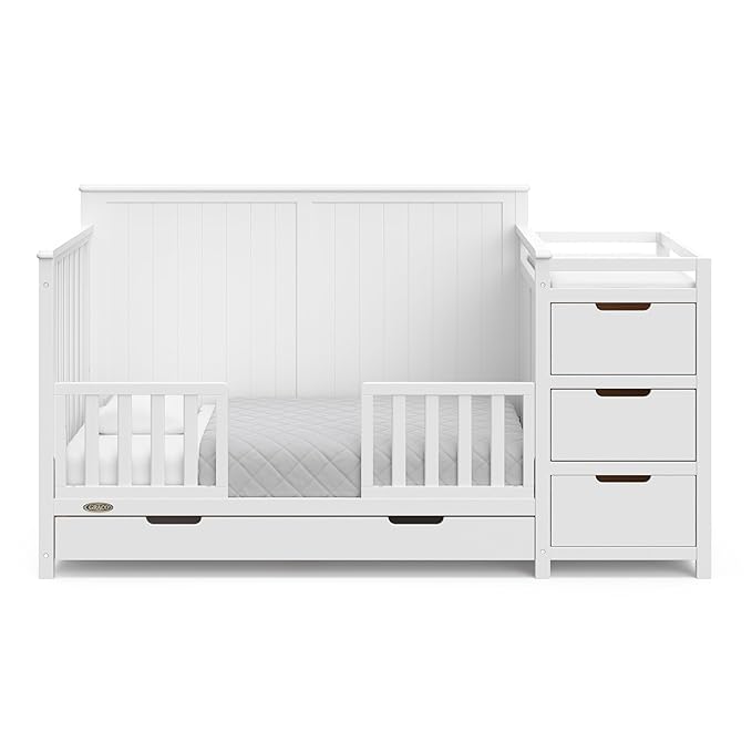 Graco Hadley All-in-One Convertible Crib & Changer – GREENGUARD Gold Certified - Image 14