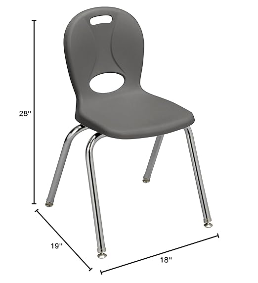Learniture LNT-116-CSW-GT Learniture Structure Series School Chairs - Image 2
