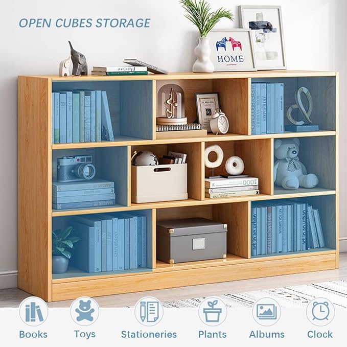 IOTXY Open Shelf Low Bookcase - Image 5