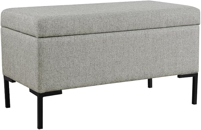 HomePop Upholstered Storage Bench by HomePop