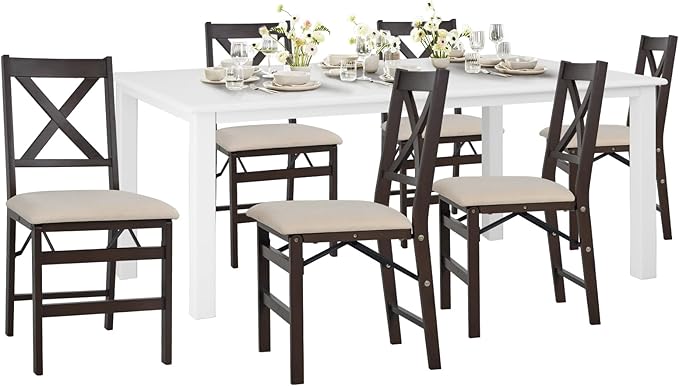COLAMY 60 Inch Rectangular Kitchen Dining Table by COLAMYINC