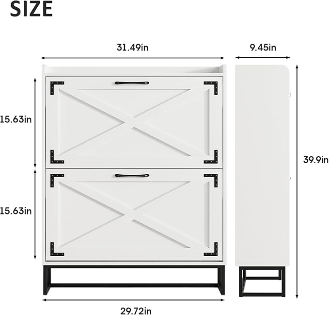 Maupvit Shoe Storage Cabinet - Image 2