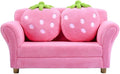 Costzon Kids Couch, Double Seat Pink Children's Sofa by Costzon