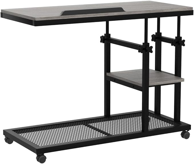 Tribesigns Height Adjustable C Table - Image 5