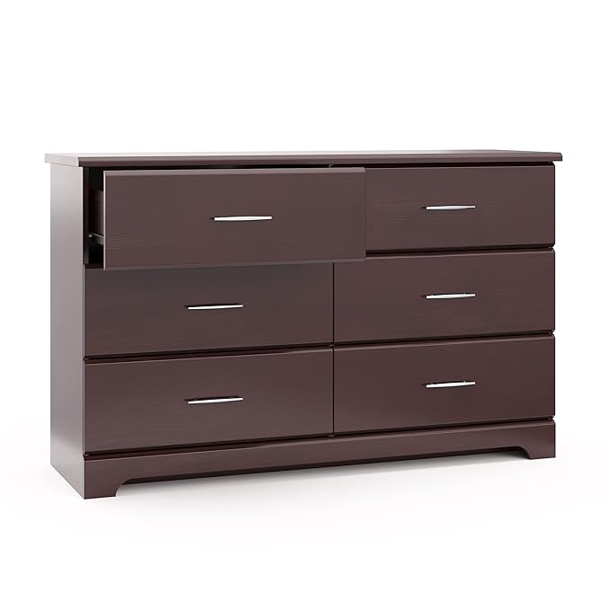 Storkcraft Brookside 6-Drawer Dresser – GREENGUARD Gold Certified, Nursery & - Image 6