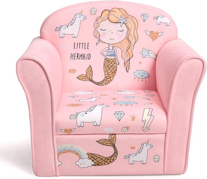 Costzon Kids Couch, Children's Sofa Armrest Chair by Costzon