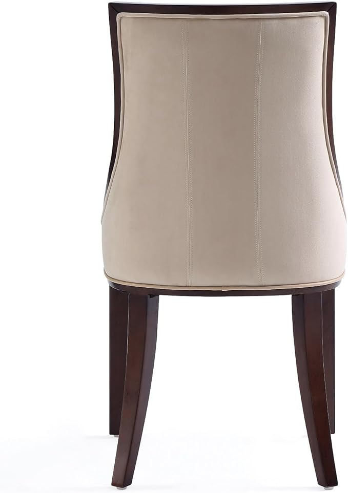 Manhattan Comfort Fifth Avenue Faux Leather Dining Chairs, Parsons Accent - Image 8