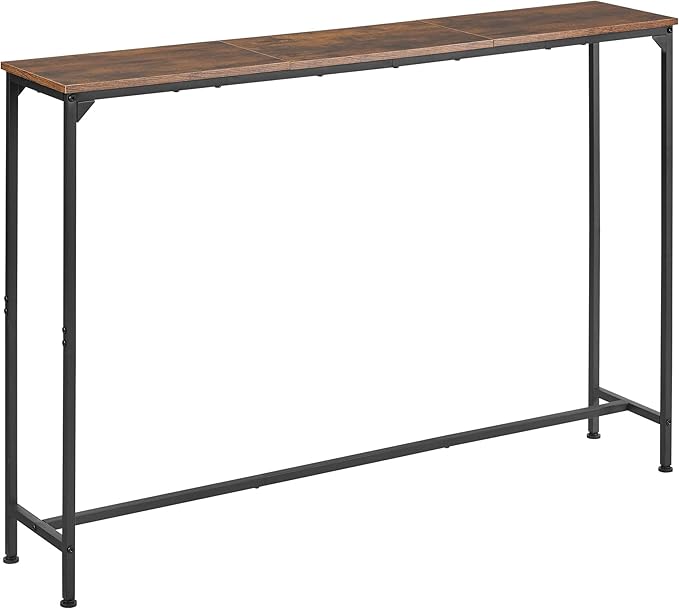 Console Table, Narrow Entryway Table, Thin Sofa Table, Behind Couch Table by Unknown