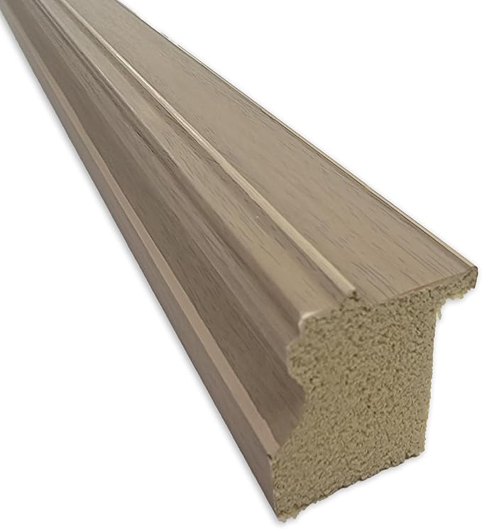 Amanti Art Brown Wall Mirror 26x20 Florence Light Brown Rectangle Bathroom - Image 2